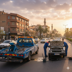 رفع مشکلات خودرو در هر نقطه از شهر